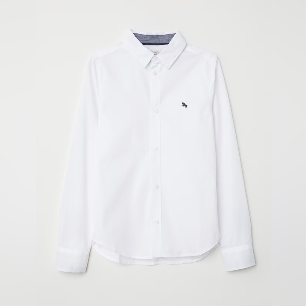 H&M boys button down shirt & blazer